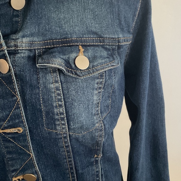 New Look Dark Blue Jean Jacket - Picture 3 of 6